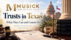 Trusts in texas law office hero